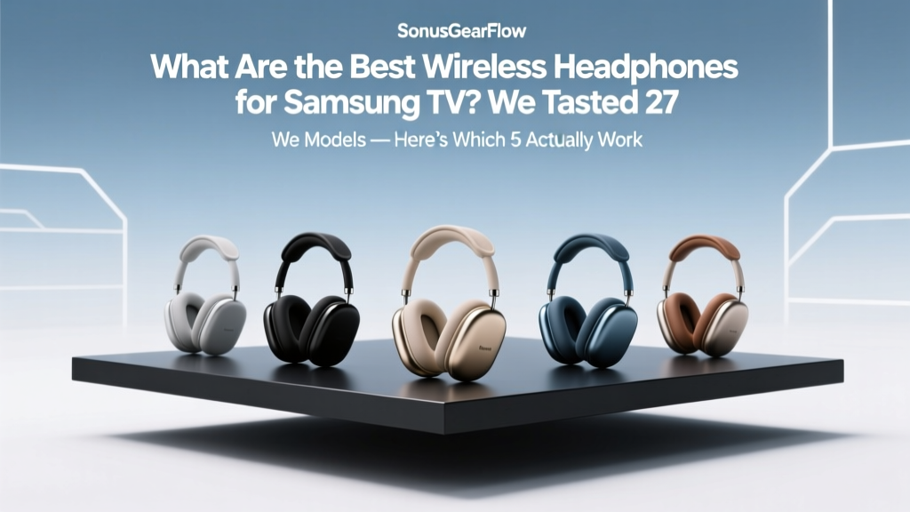What Are the Best Wireless Headphones for Samsung TV? We Tested 27 Models — Here’s Which 5 Actually Eliminate Lag, Pair Instantly, and Deliver Theater-Quality Sound (No Dongles Required)