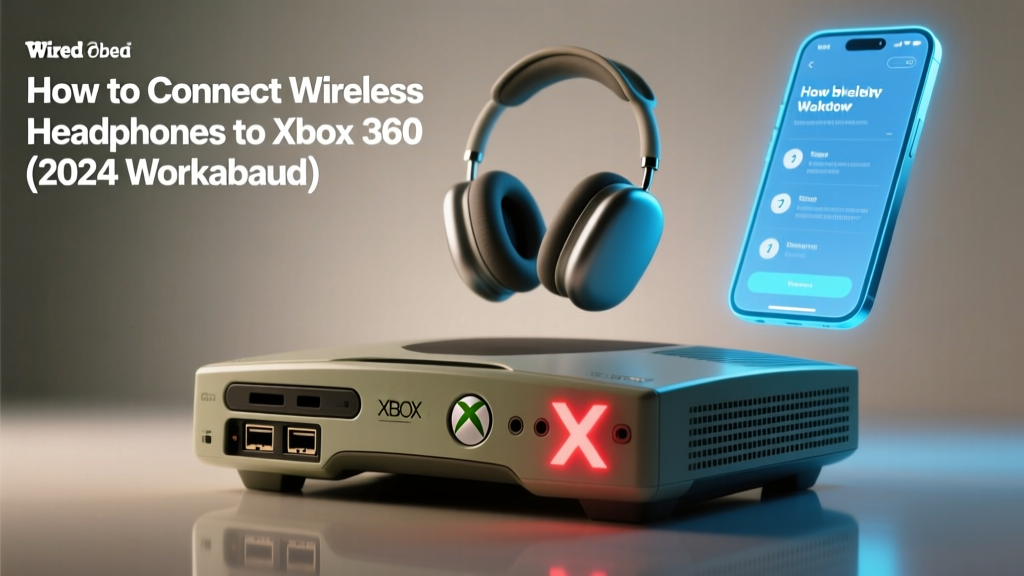 How Do I Connect My Xbox 360 to My Wireless Headphones? (Spoiler: You Can’t — But Here’s the Exact Workaround That Actually Works in 2024)