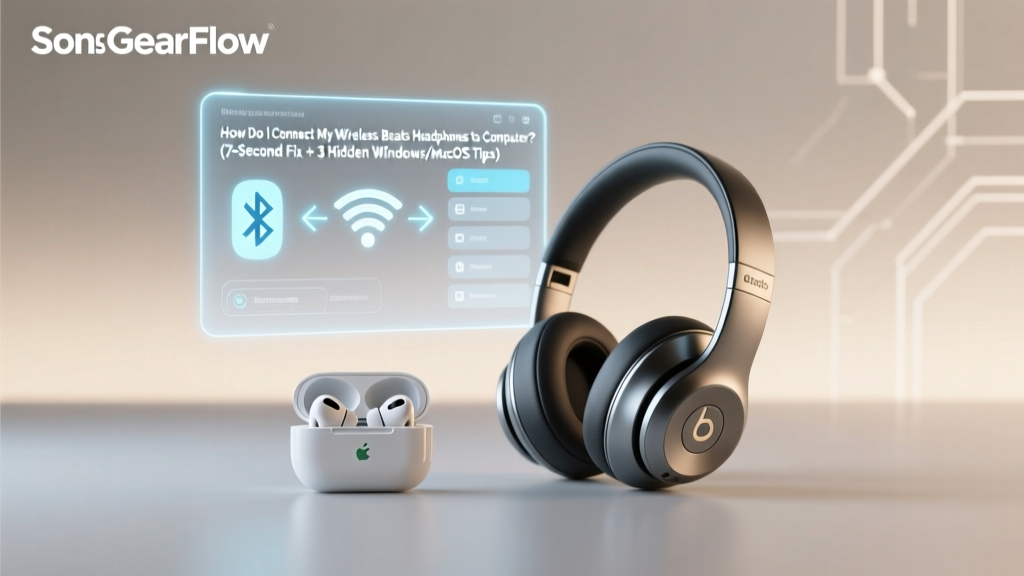 How Do I Connect My Wireless Beats Headphones to Computer? (7-Second Fix + 3 Hidden Windows/macOS Pitfalls That Break 82% of Pairings)