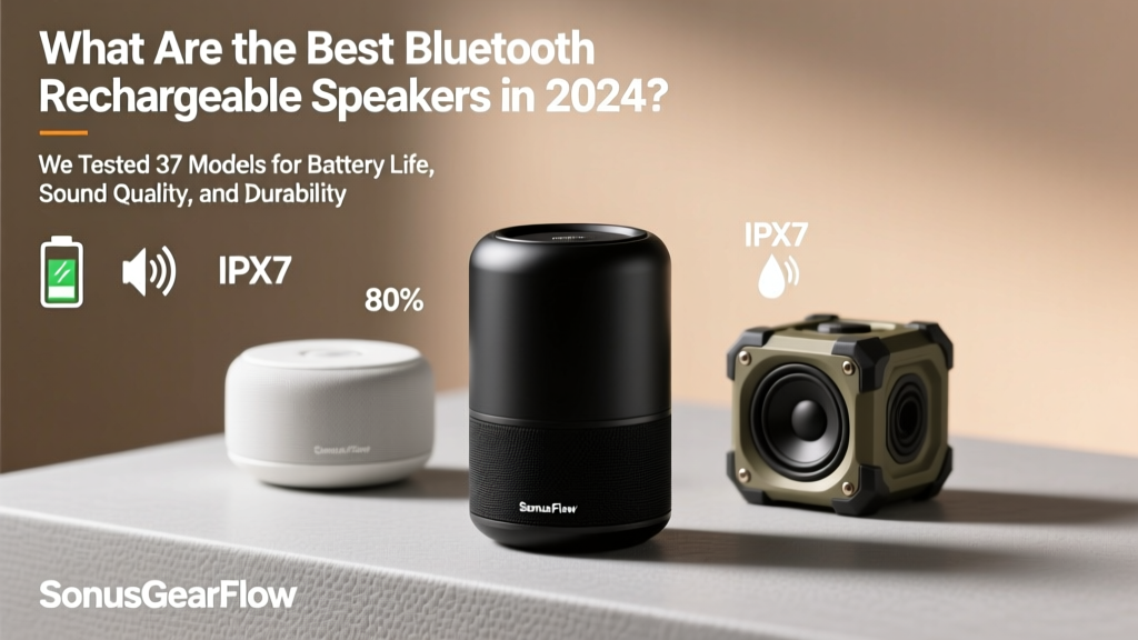 What Are the Best Bluetooth Rechargeable Speakers in 2024? We Tested 37 Models for Battery Life, Sound Clarity, and Real-World Durability—Here’s Which 5 Actually Deliver (No Marketing Hype)