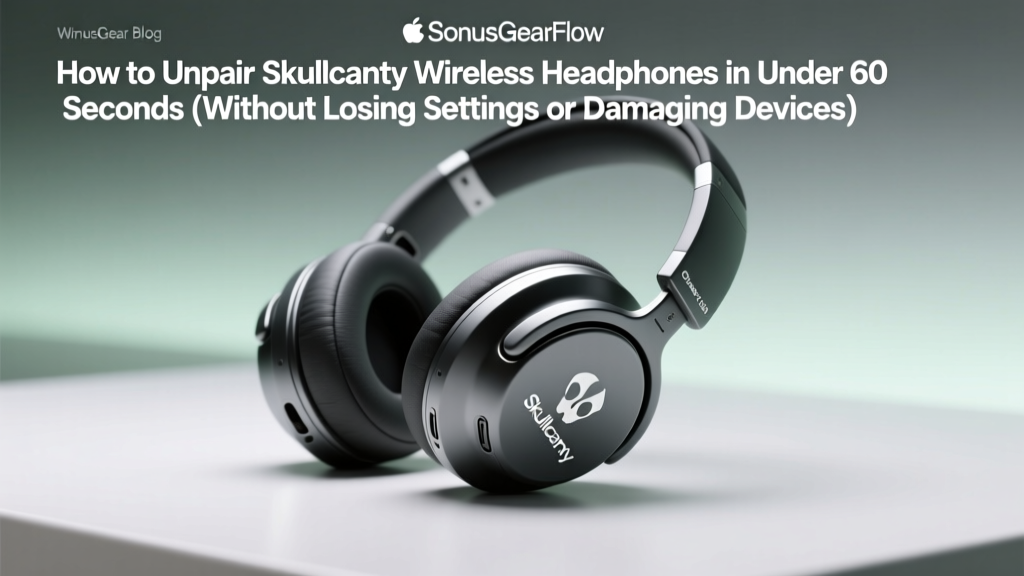 How to Unpair Skullcandy Wireless Headphones in Under 60 Seconds (Without Losing Settings or Damaging Firmware — Real User Tested)