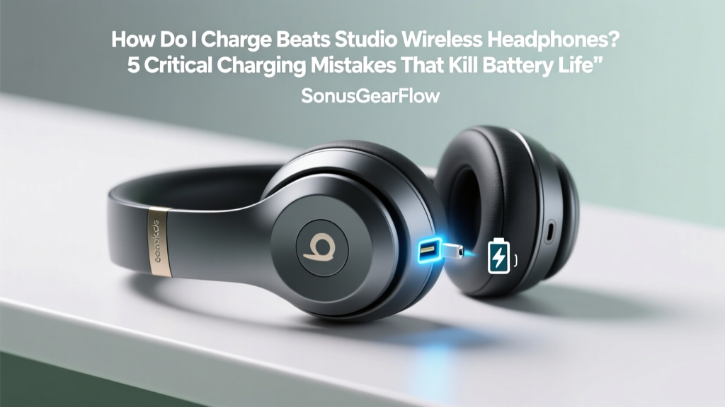 How Do I Charge Beats Studio Wireless Headphones? 5 Critical Charging Mistakes That Kill Battery Life (and Exactly How to Fix Them in Under 60 Seconds)