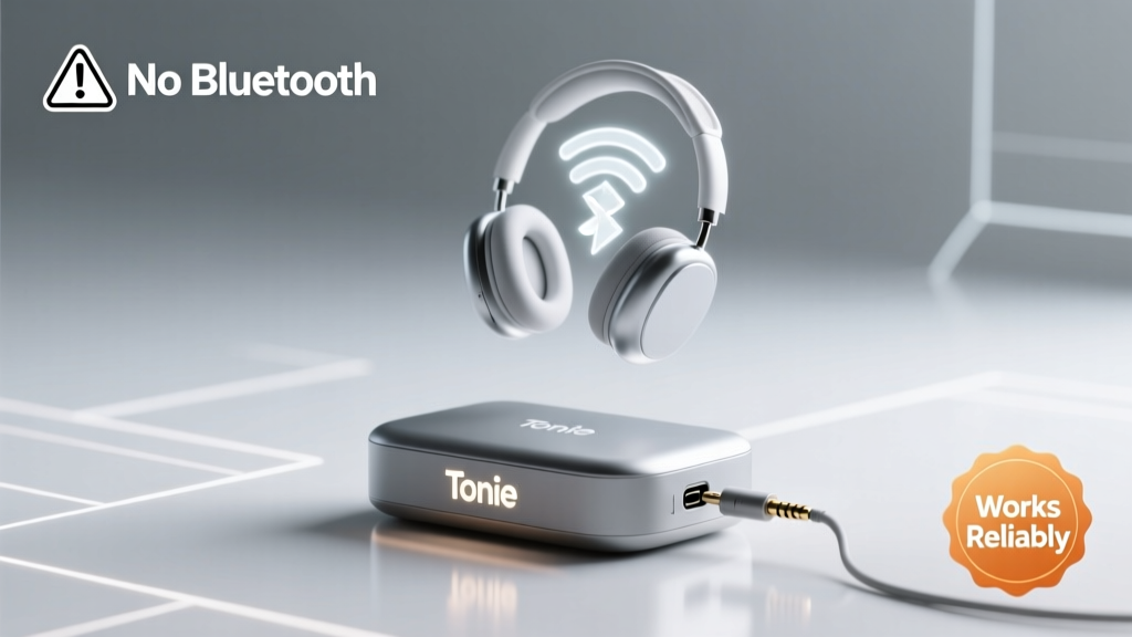 Does Toniebox work with wireless headphones? The truth no one tells you: it doesn’t natively support Bluetooth, but here’s exactly how to make it work reliably — without sacrificing sound quality, battery life, or child safety.