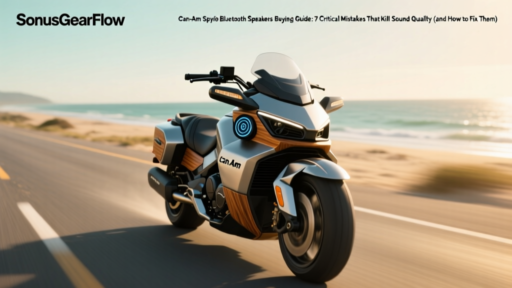 Can-Am Spyder Bluetooth Speakers Buying Guide: 7 Critical Mistakes That Kill Sound Quality (and How to Avoid Them Before Your Next Ride)