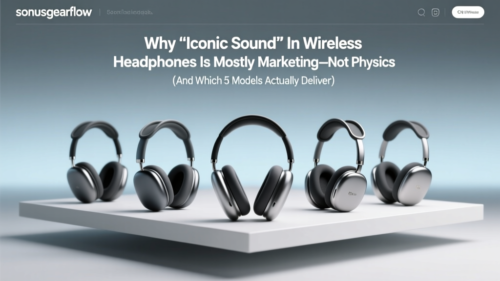 Why 'Iconic Sound' in Wireless Headphones Is Mostly Marketing—Not Physics (And Which 5 Models Actually Deliver It Without Compromise)