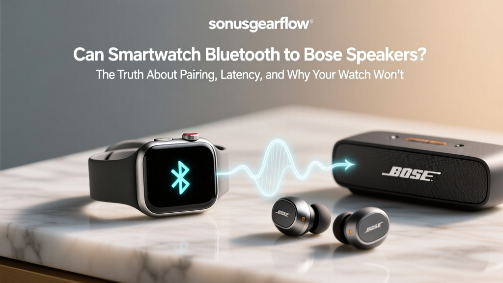Can Smartwatch Bluetooth to Bose Speakers? The Truth About Pairing, Latency, and Why Your Watch Won’t Stream Music Directly (But Here’s What Actually Works)