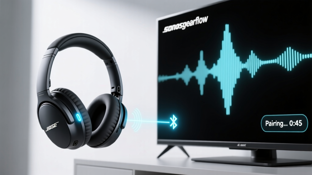 How to Pair Bose On-Ear Wireless Headphones to TV in Under 90 Seconds (Without Losing Audio Sync or Sound Quality — Even If Your TV Has No Bluetooth)