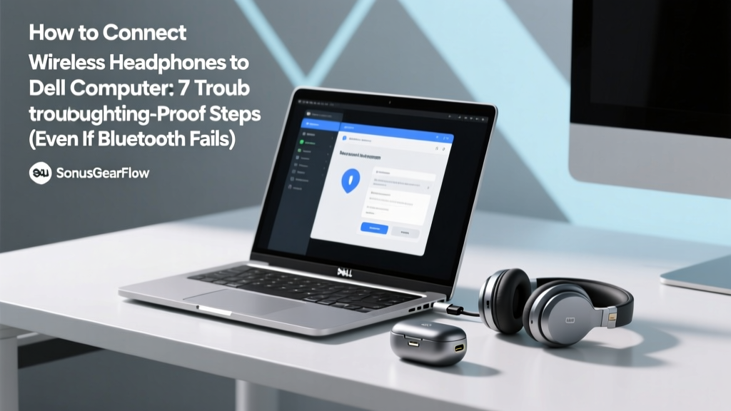 How to Connect Wireless Headphones to Dell Computer: 7 Troubleshooting-Proof Steps (Even If Bluetooth Won’t Pair, Sound Drops, or Windows 11 Ignores Your Headset)