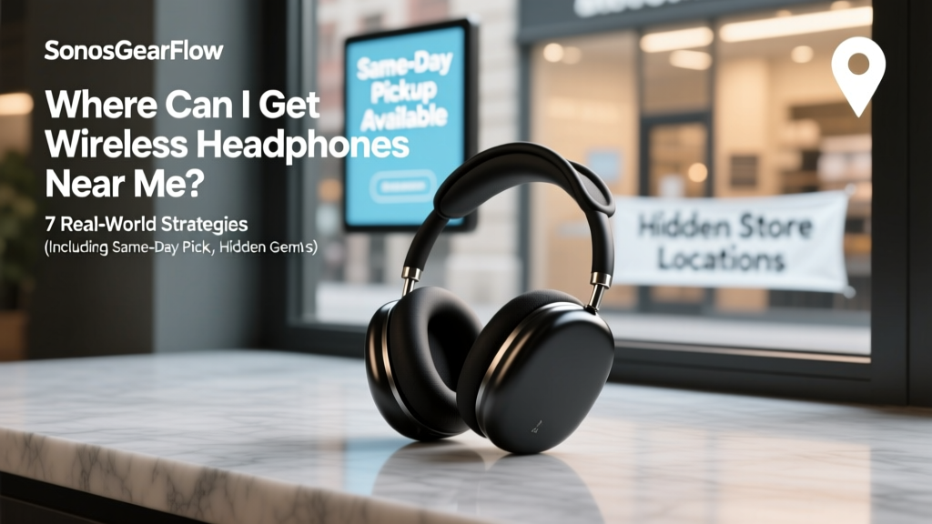 Where Can I Get Wireless Headphones Near Me? 7 Real-World Strategies (Including Same-Day Pickup, Hidden Store Discounts & How to Avoid $100+ Overpayment)