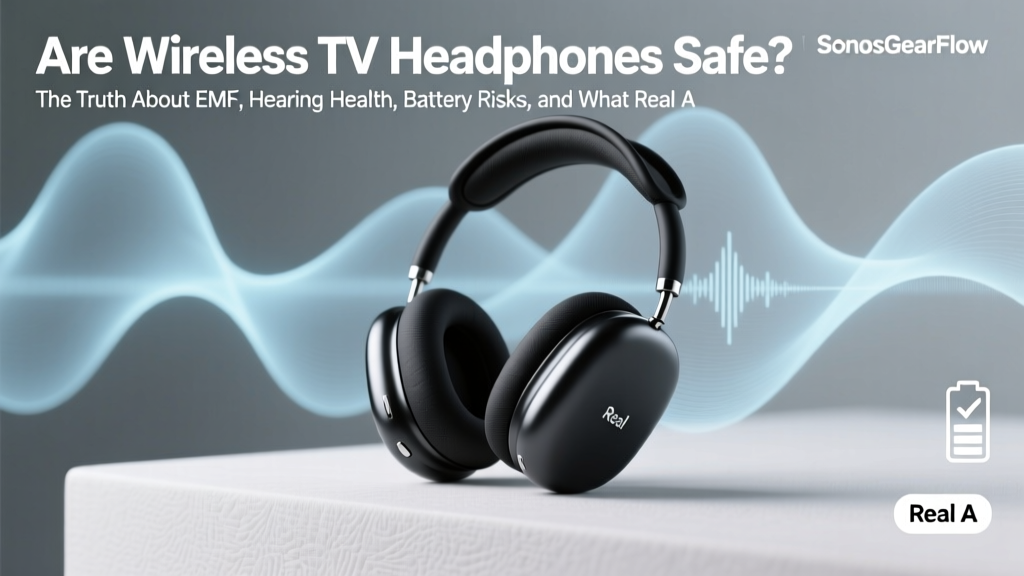 Are Wireless TV Headphones Safe? The Truth About EMF, Hearing Health, Battery Risks, and What Real Audiologists & FCC Engineers Say (Not Marketing Claims)