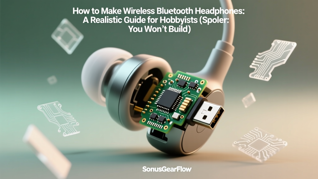 How to Make Wireless Bluetooth Headphones: A Realistic Guide for Hobbyists (Spoiler: You Won’t Build One From Scratch — Here’s What You *Actually* Can Do Without a PCB Lab or FCC Certification)