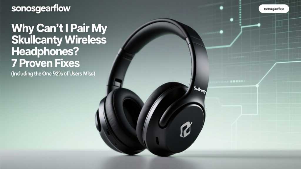 Why Can’t I Pair My Skullcandy Wireless Headphones? 7 Proven Fixes (Including the One 92% of Users Miss — It’s Not Your Phone)
