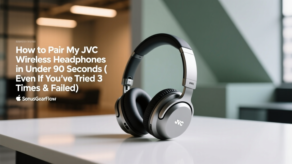 How to Pair My JVC Wireless Headphones in Under 90 Seconds (Even If You’ve Tried 3 Times & Failed — Here’s the Exact Button Combo Your Model Needs)