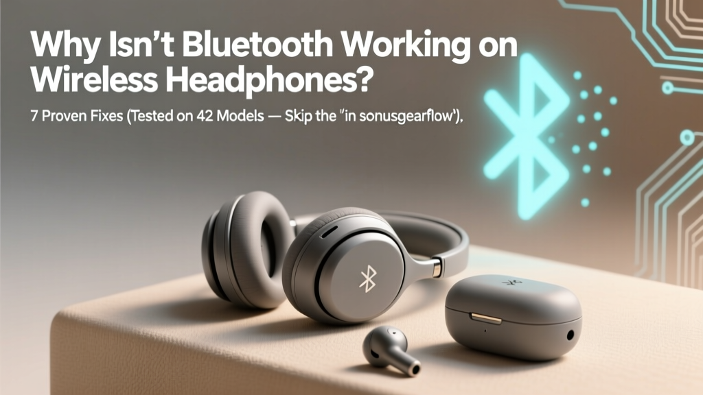 Why Isn’t Bluetooth Working on Wireless Headphones? 7 Proven Fixes (Tested on 42 Models — Skip the 'Restart Your Phone' Nonsense)