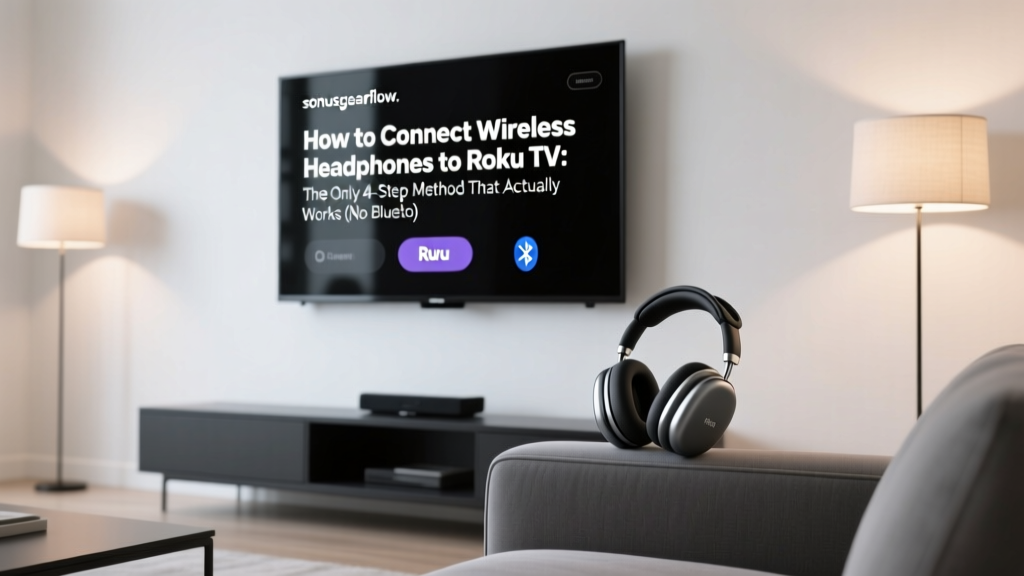 How to Connect Wireless Headphones to Roku TV: The Only 4-Step Method That Actually Works (No Bluetooth Myth, No Dongle Confusion, Just Clear Audio in Under 90 Seconds)