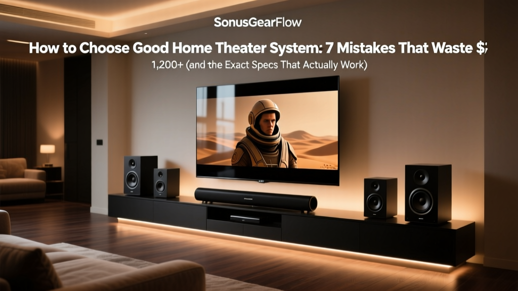 How to Choose Good Home Theater System: 7 Mistakes That Waste $1,200+ (and the Exact Specs That Actually Matter in Real Rooms)