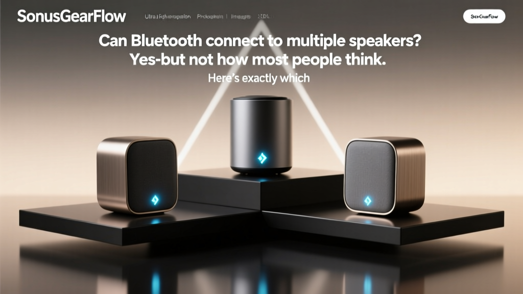Can Bluetooth connect to multiple speakers? Yes—but not how most people think. Here’s exactly which devices support true multi-speaker sync, which only fake it with audio splitting, and why your $200 'party mode' speaker might actually degrade stereo imaging and timing accuracy.