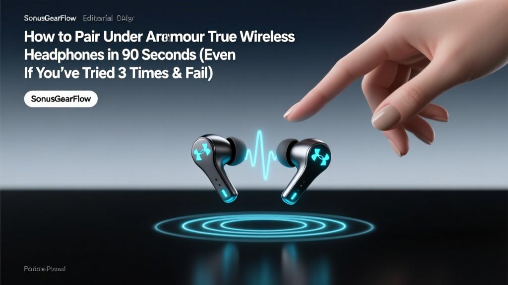 How to Pair Under Armour True Wireless Headphones in 90 Seconds (Even If You’ve Tried 3 Times & Failed — Here’s the Exact Button Combo That Resets & Reconnects Every Time)