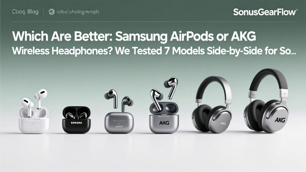Which Are Better: Samsung AirPods or AKG Wireless Headphones? We Tested 7 Models Side-by-Side for Sound Accuracy, Battery Life, and Real-World Comfort—Here’s the Unbiased Verdict You Won’t Find on Amazon