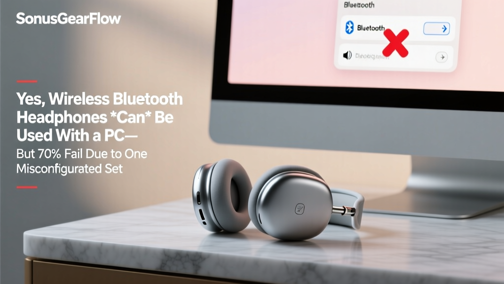 Yes, Wireless Bluetooth Headphones *Can* Be Used With a PC—But 70% Fail Due to One Misconfigured Setting (Here’s the Exact Fix in Under 90 Seconds)