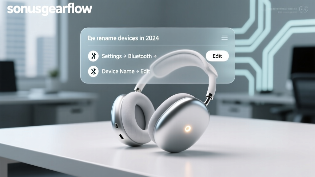 How to Rename Wireless Headphones in 2024: The Exact Steps (That Actually Work) — No More ‘Headset_8A2F’ Showing Up on Every Device You Own