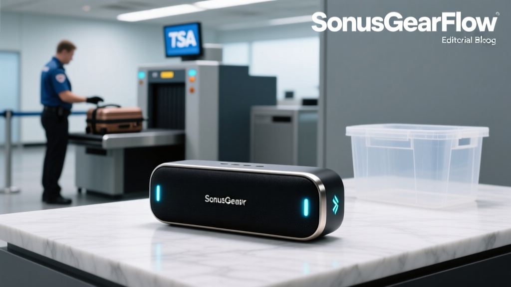 Can You Put Rechargeable Bluetooth Speakers in Carry-On? Yes—But Only If You Pass These 5 TSA & Airline-Specific Checks (Most Travelers Miss #3)
