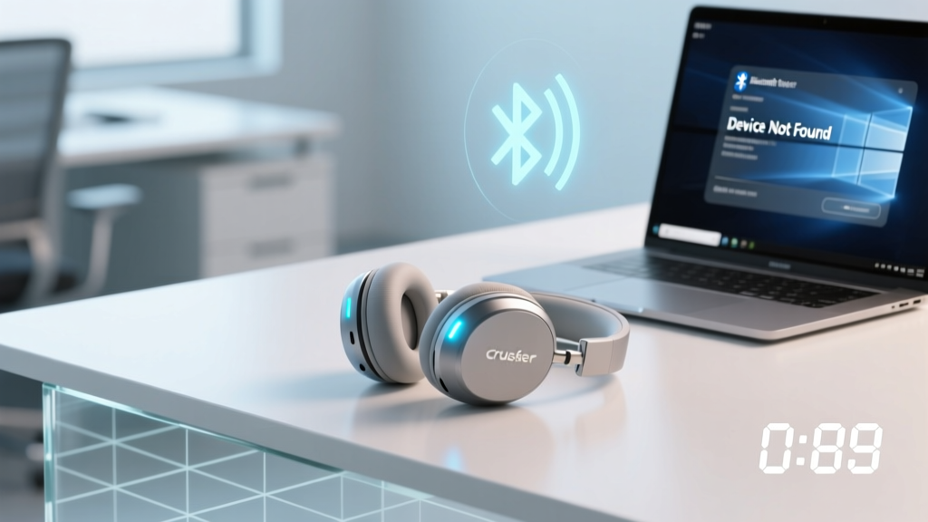 How to Pair Crusher Wireless Headphones to PC Bluetooth in Under 90 Seconds (Even If Windows Keeps Failing or Shows 'Device Not Found') — A Step-by-Step Fix for Every Common Error You’ve Hit