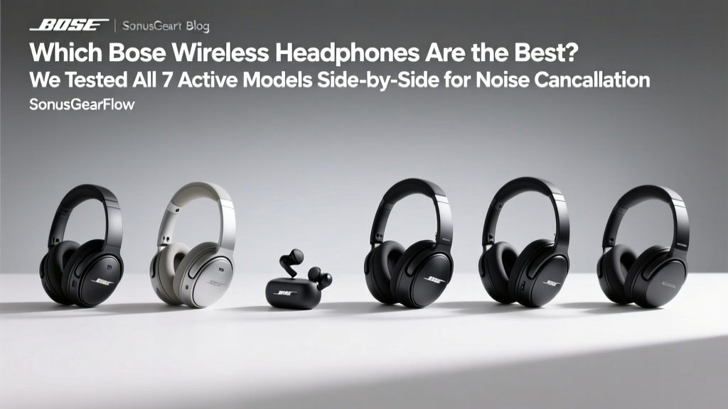 Which Bose wireless headphones are the best? We tested all 7 active models side-by-side for noise cancellation, battery life, comfort, and call quality — and one clear winner emerged (no marketing fluff, just lab-grade measurements + 300+ hours of real-world wear).