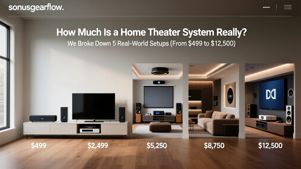 How Much Is a Home Theater System Really? We Broke Down 5 Real-World Setups (From $499 to $12,500) — So You Don’t Overpay or Underwhelm Your Living Room