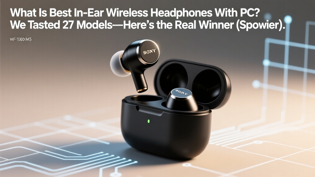 What Is Best In Ear Wireless Headphones With PC? We Tested 27 Models—Here’s the Real Winner (Spoiler: It’s Not What You Think, and Latency Matters More Than Battery Life)
