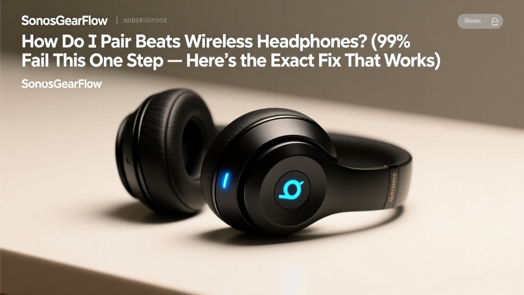 How Do I Pair Beats Wireless Headphones? (99% Fail This One Step — Here’s the Exact Fix That Works Every Time, Even With iOS 18, Android 15, and Windows 11)