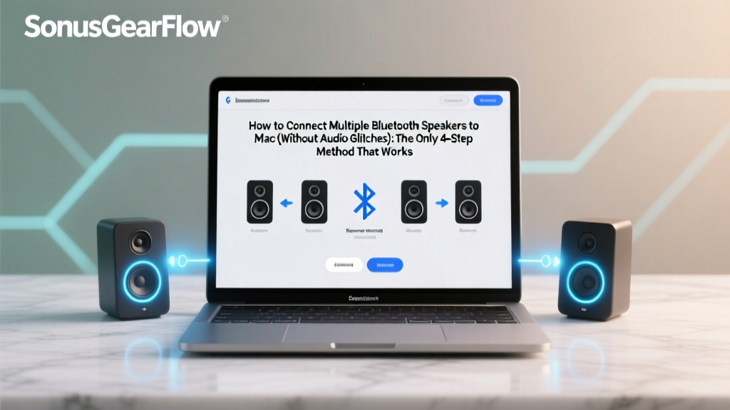 How to Connect Multiple Bluetooth Speakers to Mac (Without Audio Glitches): The Only 4-Step Method That Actually Works for Stereo Pairing, Party Mode, and True Multi-Speaker Sync—No Third-Party Apps Required in 2024