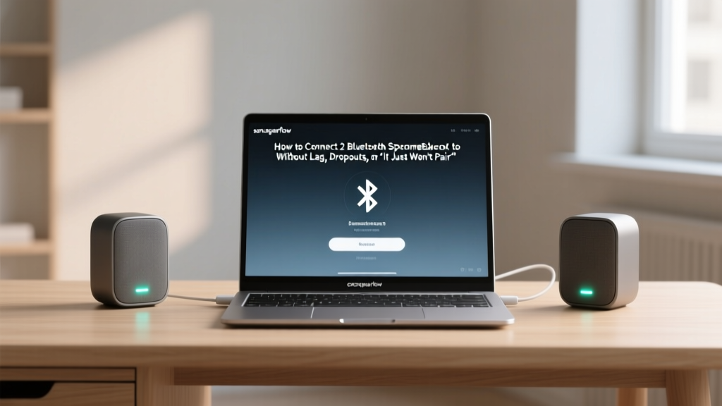 How to Connect 2 Bluetooth Speakers to Chromebook (Without Lag, Dropouts, or 'It Just Won’t Pair' Frustration) — A Real-World Tested 4-Step Setup That Works in 2024