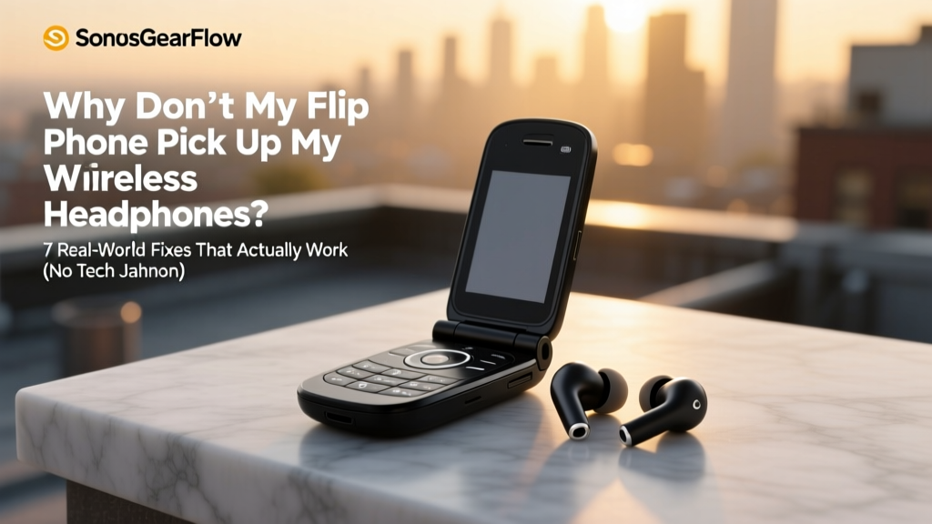 Why Don’t My Flip Phone Pick Up My Wireless Headphones? 7 Real-World Fixes That Actually Work (No Tech Degree Required)