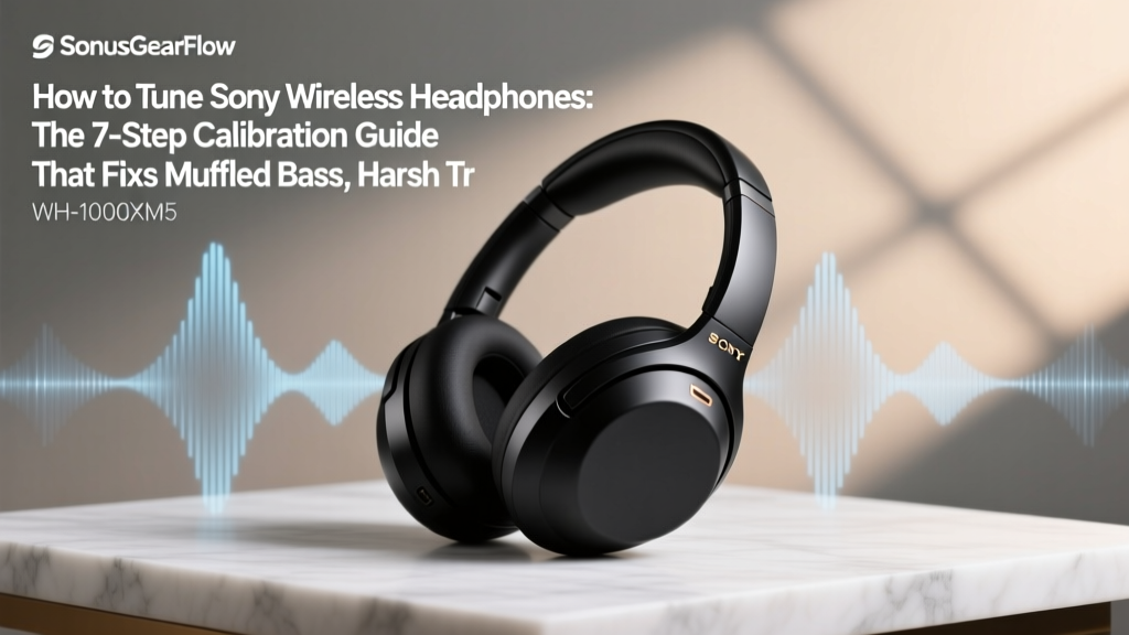 How to Tune Sony Wireless Headphones: The 7-Step Calibration Guide That Fixes Muffled Bass, Harsh Treble, and Bluetooth Lag—No App Required (But We’ll Show You When to Use One)