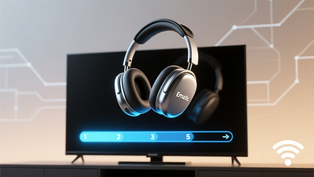 How to Connect Ematic Wireless Headphones to TV in 2024: The Only 5-Step Guide That Actually Works (No Pairing Failures, No Audio Lag, No Manual Digging)