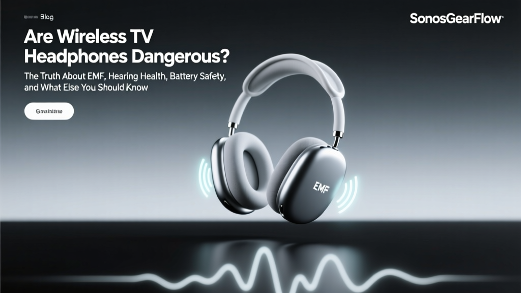 Are Wireless TV Headphones Dangerous? The Truth About EMF, Hearing Health, Battery Safety, and What Real Audiologists & FCC Engineers Say (2024 Evidence-Based Breakdown)