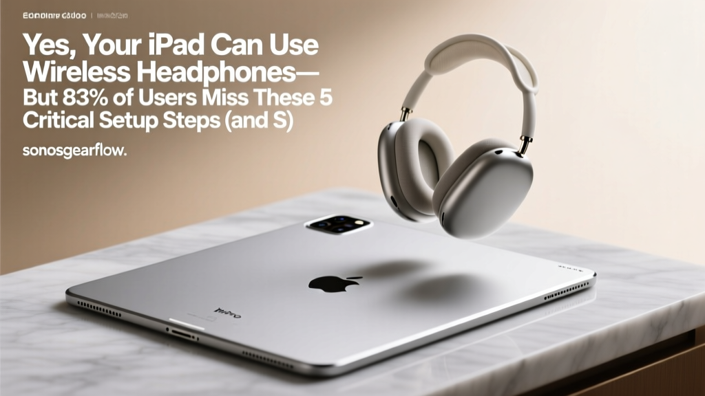 Yes, Your iPad Can Use Wireless Headphones—But 83% of Users Miss These 5 Critical Setup Steps (and Suffer Lag, Dropouts, or No Mic Support)