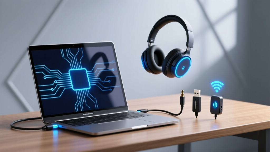 How to Connect Wireless Headphones to Laptop Without Bluetooth: 4 Reliable Wired & RF Methods (No Pairing, No Lag, No Driver Hassles)