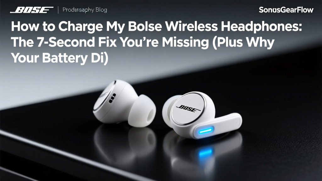 How to Charge My Bose Wireless Headphones: The 7-Second Fix You’re Missing (Plus Why Your Battery Dies in 2 Days & How to Double Its Lifespan)