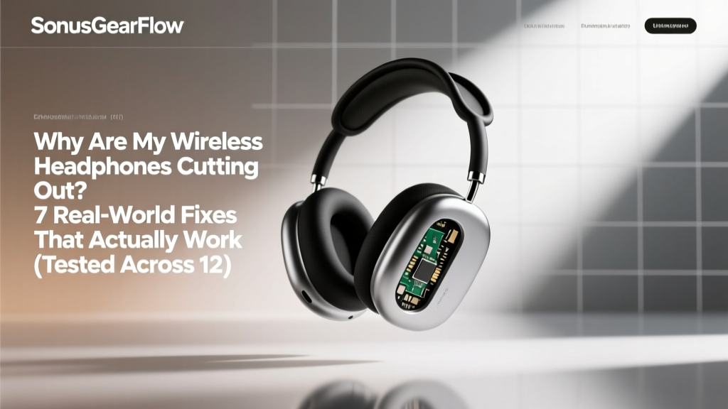 Why Are My Wireless Headphones Cutting Out? 7 Real-World Fixes That Actually Work (Tested Across 12 Brands & 3 Bluetooth Versions)