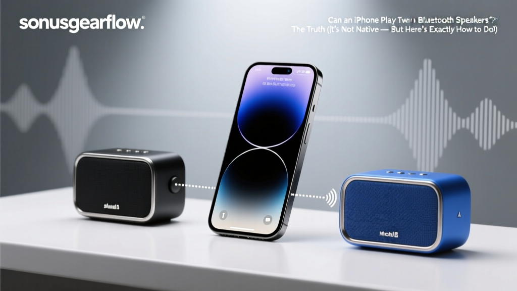 Can an iPhone Play Two Bluetooth Speakers? The Truth (It’s Not Native — But Here’s Exactly How to Do It Right in 2024 Without Lag, Dropouts, or $300 Adapters)
