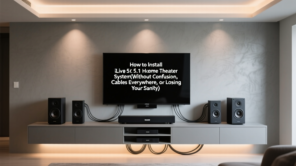 How to Install iLive 5.1 Home Theater System (Without Confusion, Cables Everywhere, or Losing Your Sanity): A Step-by-Step Guide That Actually Works — Even If You’ve Never Touched an RCA Plug Before