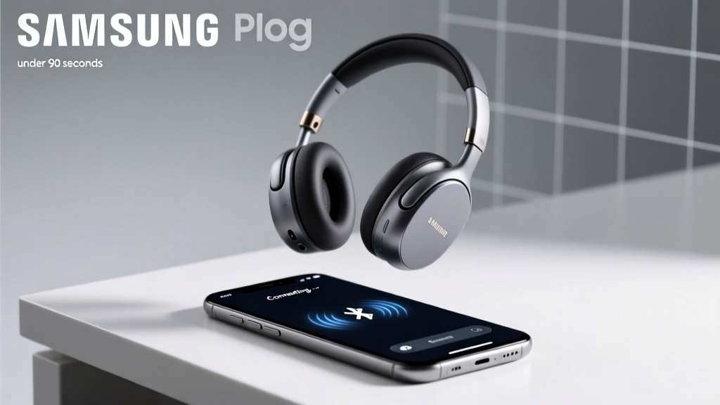 How to Connect Samsung Bluetooth Wireless Headphones in Under 90 Seconds (Even If You’ve Tried 3 Times & Failed)