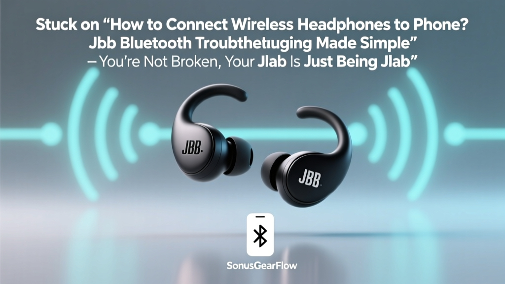 Stuck on 'how to connect wireless headphones to phone jlab bluetooth'? You’re not broken—your JLab just needs the right 3-step reset (not factory reset), plus the hidden Android/iOS Bluetooth cache fix 92% of users miss.