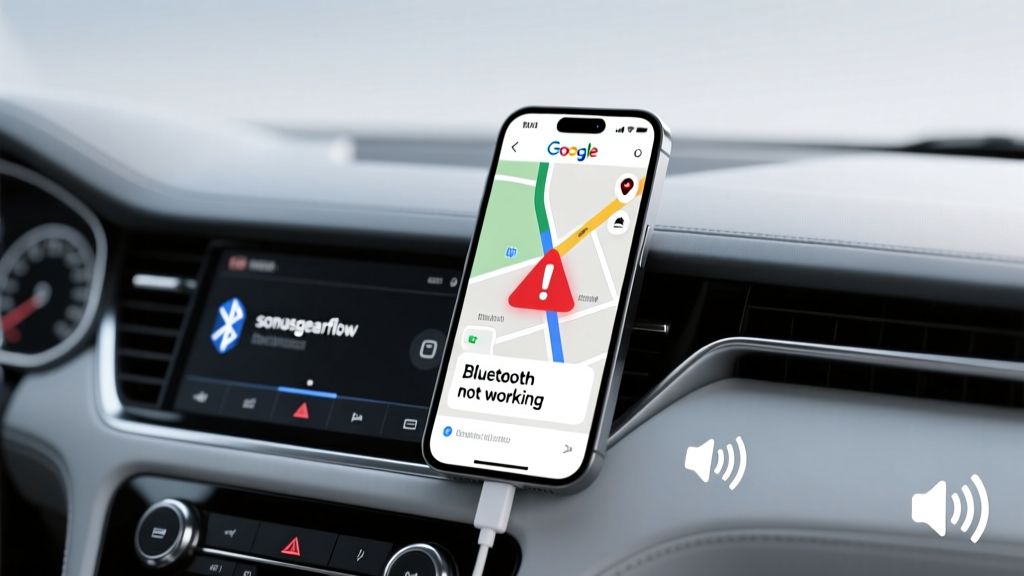 Why Google Maps Won’t Play Through Your Car’s Bluetooth Speakers (and Exactly How to Fix It in Under 90 Seconds — No App Reinstalls or Factory Resets Required)