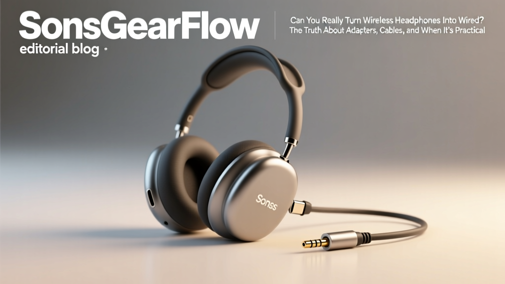 Can You Really Turn Wireless Headphones Into Wired? The Truth About Adapters, Cables, and When It’s Actually Possible (Without Damaging Your Gear)