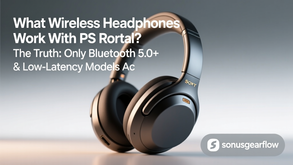 What Wireless Headphones Work With PS Portal? The Truth: Only Bluetooth 5.0+ & Low-Latency Models Actually Deliver Seamless Gameplay—Here’s the Verified List (2024 Tested)
