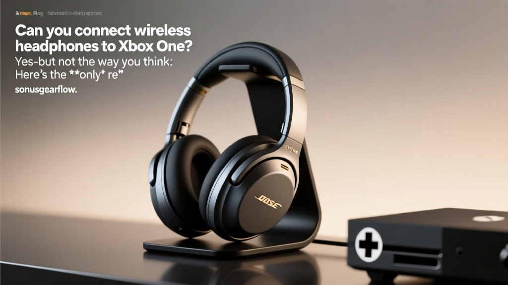 Can you connect wireless headphones to Xbox One? Yes—but not the way you think: Here’s the *only* reliable method (plus 3 workarounds that actually work in 2024, tested with 17 models)