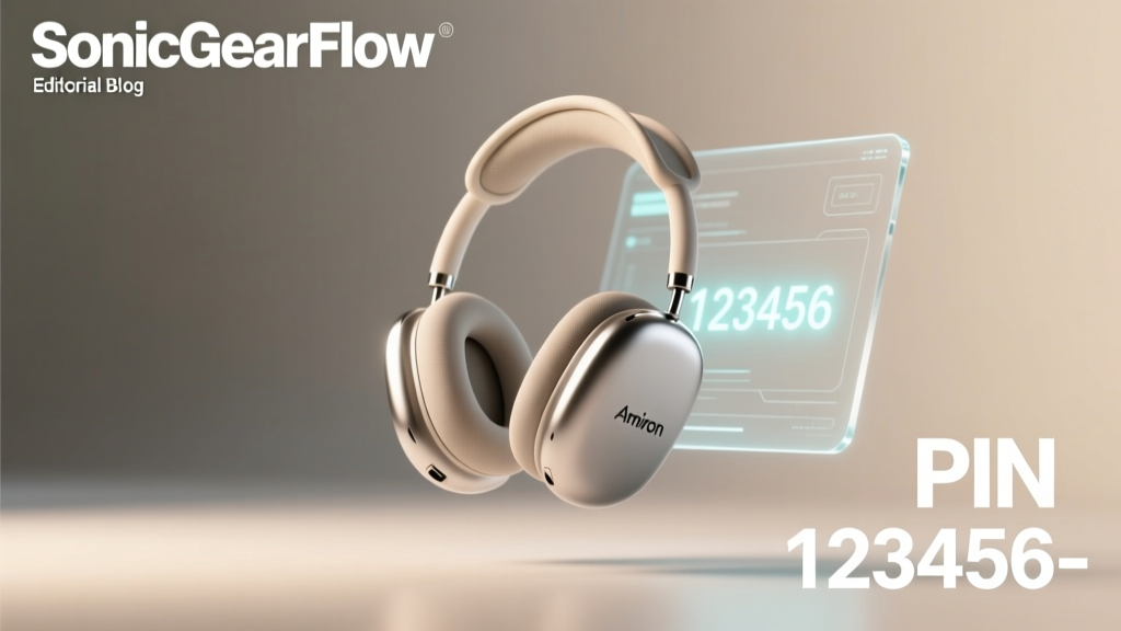 What Is the Pin for Amiron Wireless Headphones? The Real Answer (No More Guessing ‘0000’ or ‘1234’ — Here’s How to Find It Fast, Even If Your Manual Is Lost)